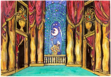 Pagliacci, Stage Setting for Court Theatre
